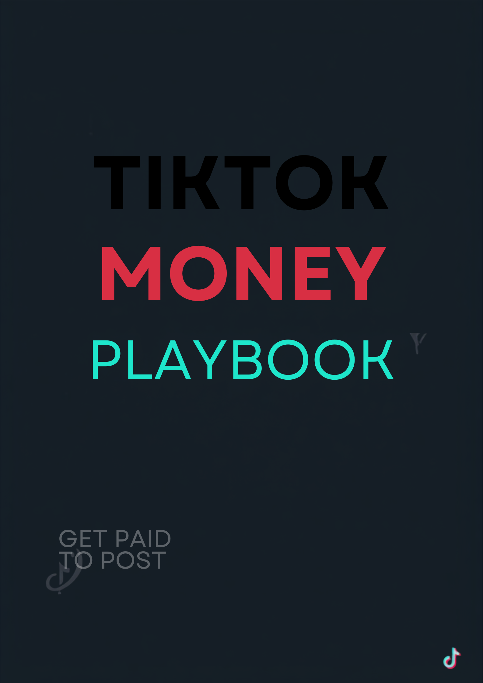 TikTok Money Playbook cover