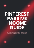 Pinterest Passive Income Guide cover