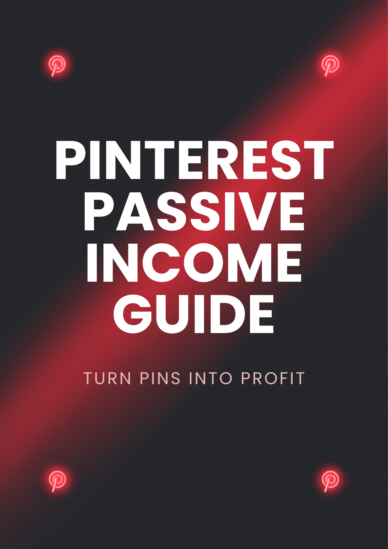 Pinterest Passive Income Guide cover